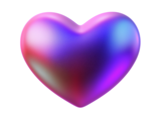 heart isolated on white