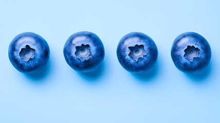 Healthy food action enjoying blueberries and fresh orange slices in a vibrant kitchen setting