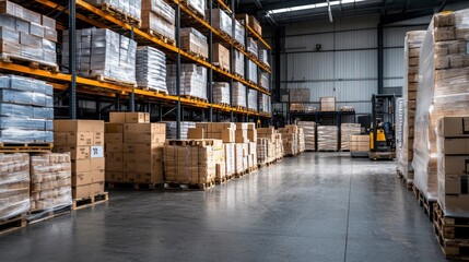 Bulk products manufacturing in warehouse industrial environment high-quality stock management efficient storage solutions