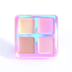 pink glossy pastel beauty icon