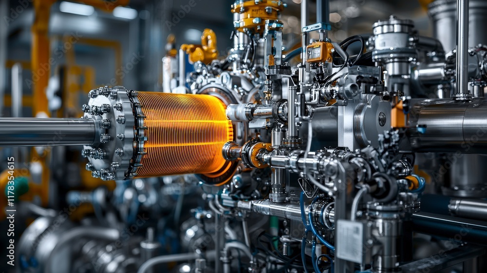 Poster High-tech environment for advanced manufacturing processes in composite material science engineering facilities