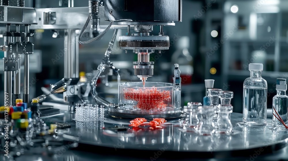 Poster Exploring advanced polymer fabrication techniques material science insights from high-tech laboratory research