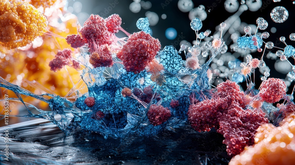 Poster Exploring polymers and their properties a closeup view of material science in action