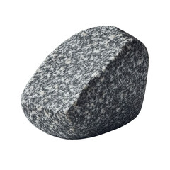 Fototapeta premium Granite Stone isolated on transparent background