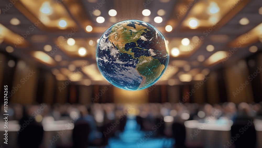 Poster global networking: connecting people across continents in a conference setting