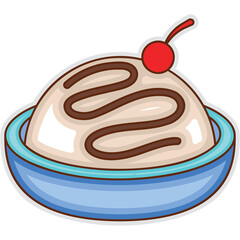 Butterscotch Sticker