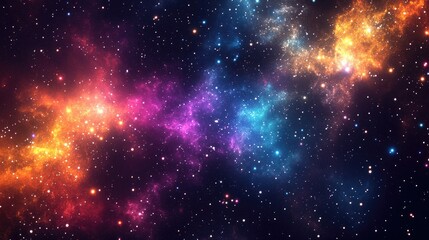 Fototapeta premium Multicolor firecracker finale filling the night sky with breathtaking light patterns and sparkles.