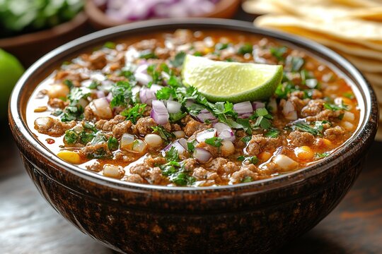 delicious mexican menudo