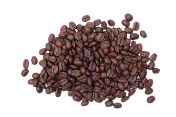 Coffee beans isolated 