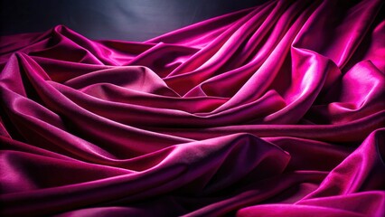 Obraz premium Elegant pink velvet: A luxurious night scene captured in stunning detail.