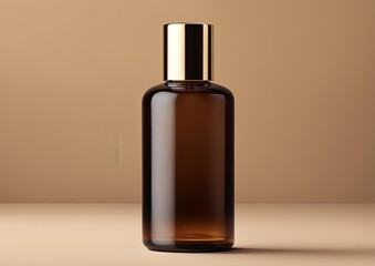 Mockup_1 (4961 x 3508 px) - Mockup Brown glass cylindrical cologne bottles
