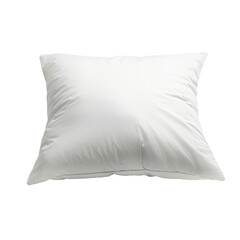 white pillow isolated on white
