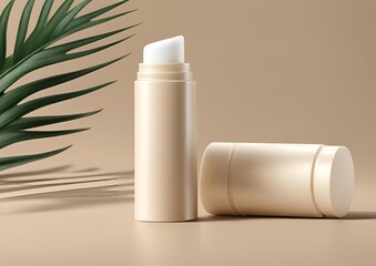 Mockup_1 (4961 x 3508 px) - mockup of plastic cream blank capped lip balm