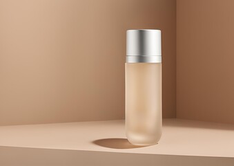 Mockup_1 (4961 x 3508 px) - skincare texture photography on a plain beige solid background