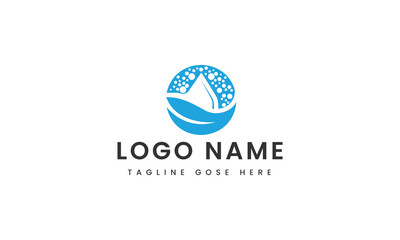  flat custom logo design