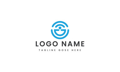 Obraz premium abstract Branding letter a chating logo template design