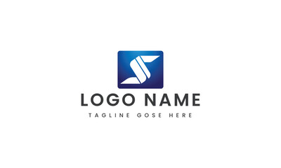 
abstract Branding letter js logo template design