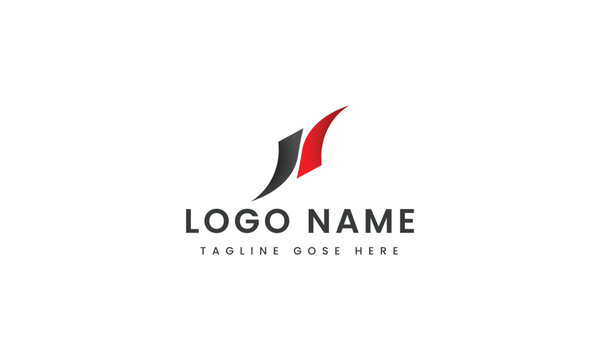 
abstract Branding letter js logo template design
