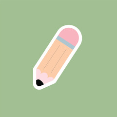 pencil sticker icon