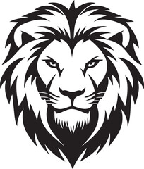 lion head illustration