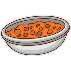 Stuffing Sticker