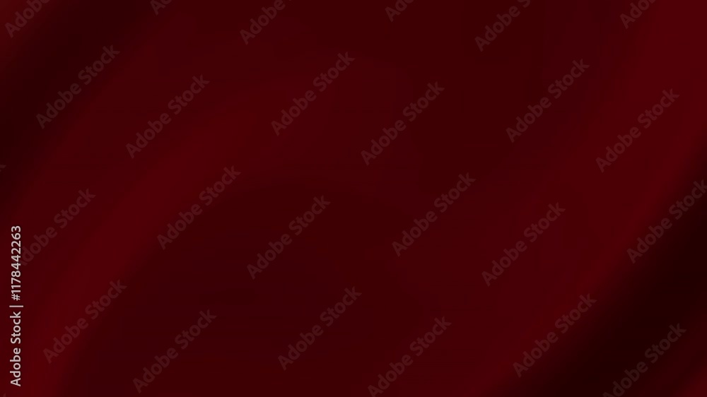 Poster dark red abstract background with waves and light effects