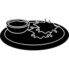 Latkes Plate Icon