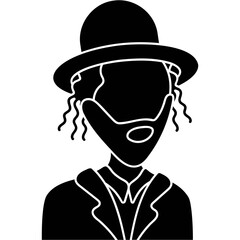 Jew Man Icon