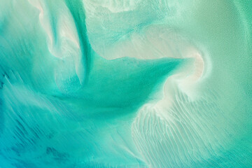 Aerial photography of Shark Bay, Western Australia, Australia