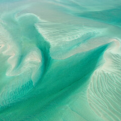 Aerial photography of Shark Bay, Western Australia, Australia