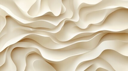 Abstract cream wavy background texture