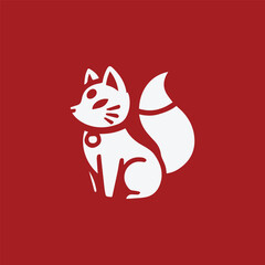 Iconic kitsune logo