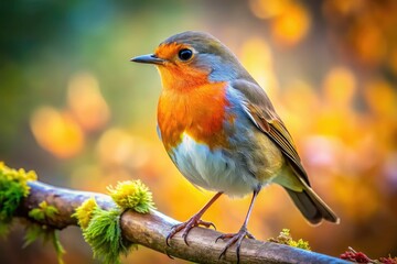 A textured robin portrait, sharply focused, showcases its intricate detail in a high-depth-of-field nature image.