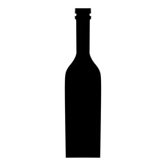 Wine bottle types vector