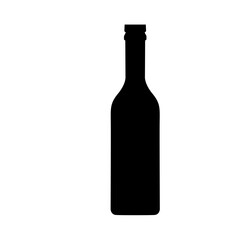 Wine bottle types vector