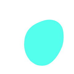 Abstract Uneven Circle 