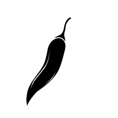 Chilli Silhouette 