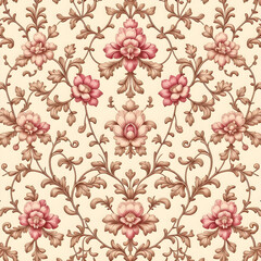 seamless pattern with flowers
