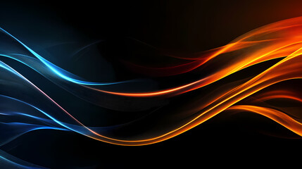 Light and shadow waves on a deep background