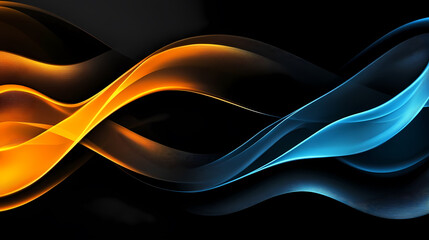 Light and shadow waves on a deep background