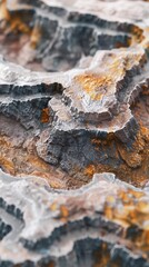 Craft dynamic 3D models of mineral deposits, showcasing the geological formations and ore bodies targeted for extraction