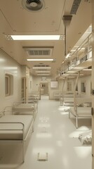 Craft dynamic 3D renders of emergency management procedures, including incident command structures and chain of command