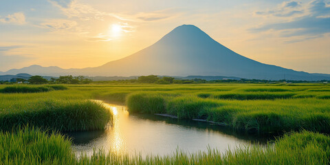 Obraz premium Japan Soothing and Calming Visuals Relaxing