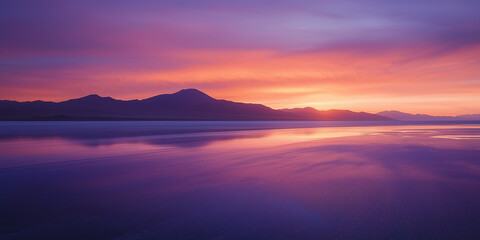 Fototapeta premium de Uyuni Bolivia Soothing and Calming Visuals
