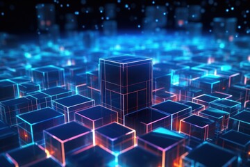 Blockchain architecture backgrounds abstract.