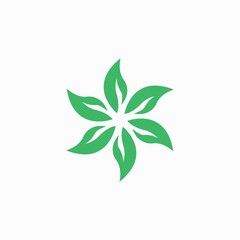 Abstract Flower Symbol, nature, leaf,  flower logo fully editable vector template