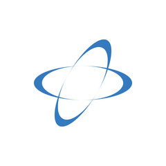 Oval logo, circle, highlight, shape, element, round, ovals, curved vector template