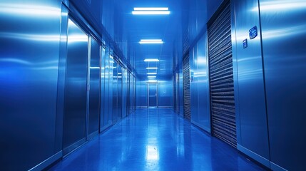 Temperature-controlled refrigerated storage cold 