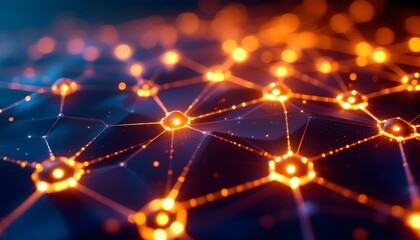 Illuminated Network: A Glowing Abstract Representation of Connectivity