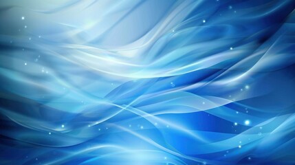 Fototapeta premium abstract background on blue color, Fractal line graph, abstract technology lines.